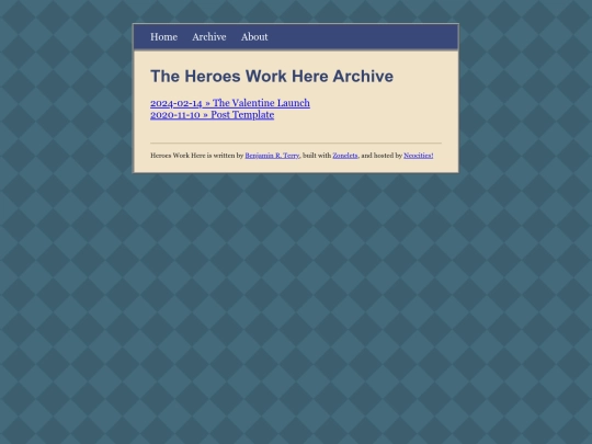 archive screenshot