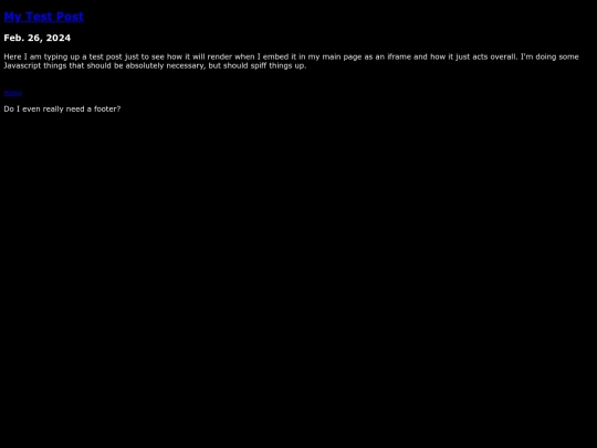 test/post screenshot