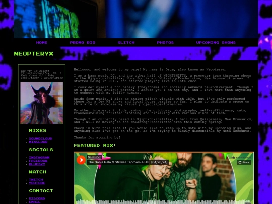 index screenshot