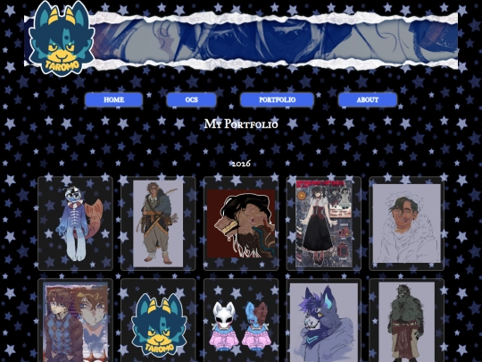 portfolio screenshot