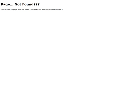 not_found screenshot