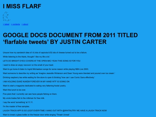 justincarter screenshot