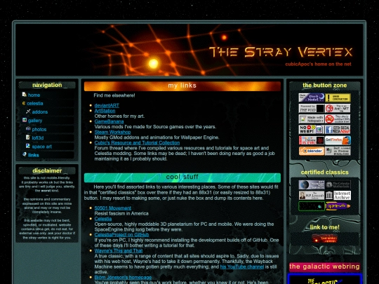 links screenshot