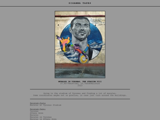 post/Murales in Vyronas, The Stadium VIII screenshot