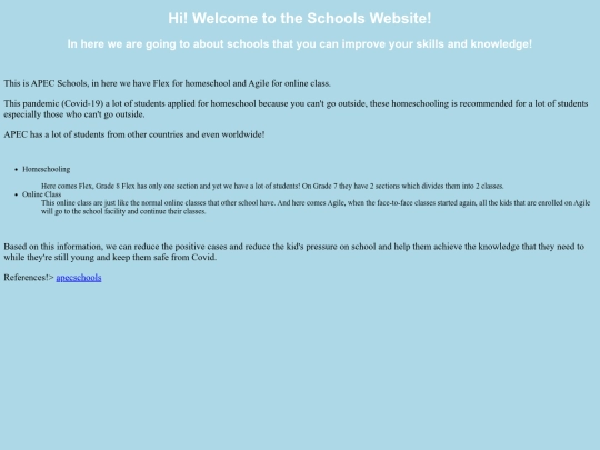 test screenshot