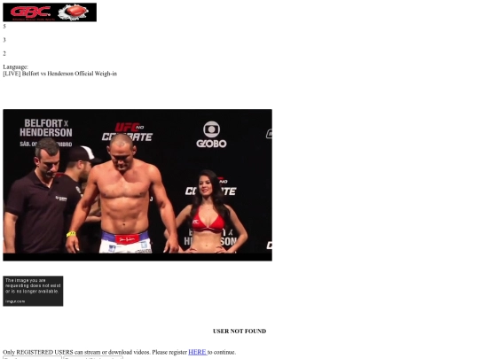 UFC/Weigh-in-Henderson-vs-Belfort screenshot