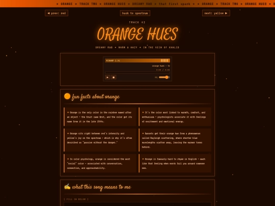 orange screenshot