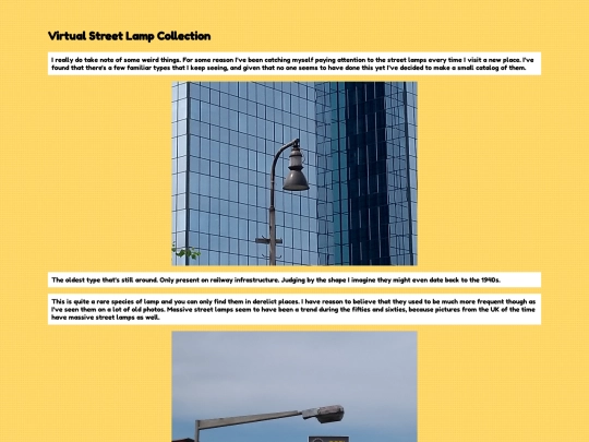 pages/streetlampscz screenshot