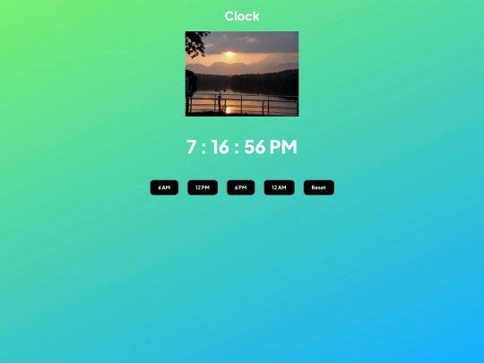 classproj/clock screenshot