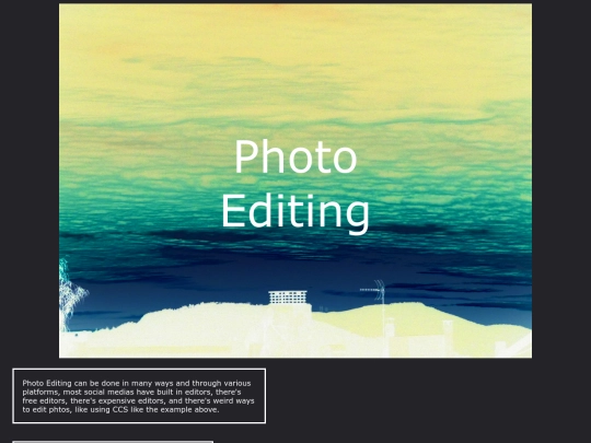 Blog screenshot
