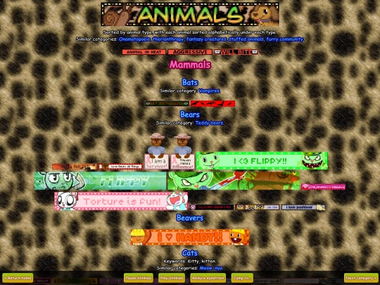 animals screenshot