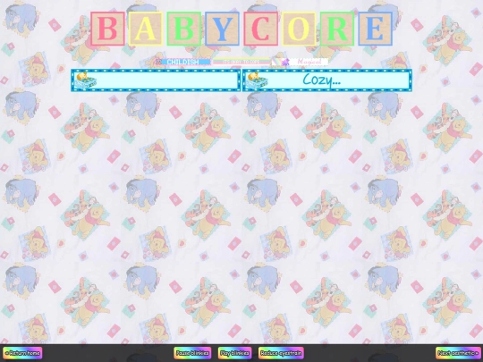 babycore screenshot
