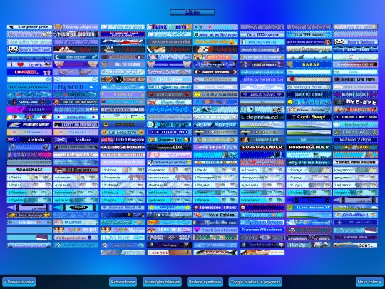 blue screenshot
