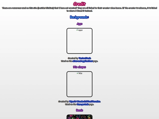 credit screenshot