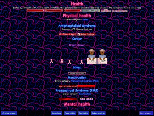 health screenshot