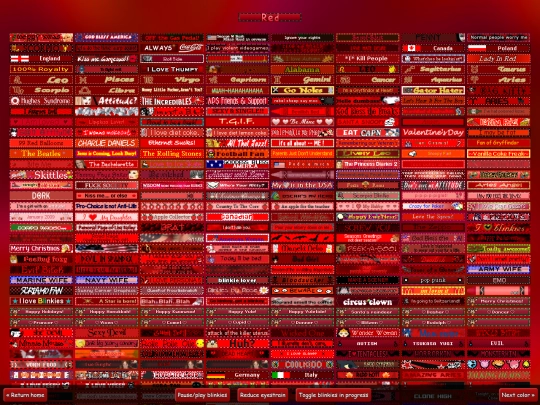 red screenshot