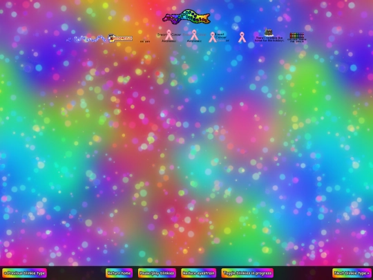 weird shaped blinkies screenshot