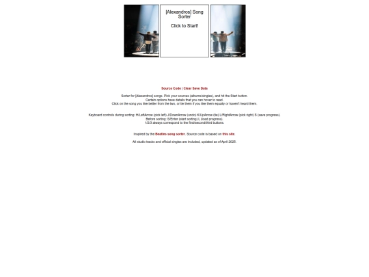 sorter screenshot