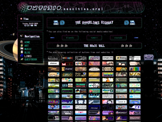 links screenshot