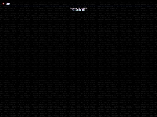 time screenshot