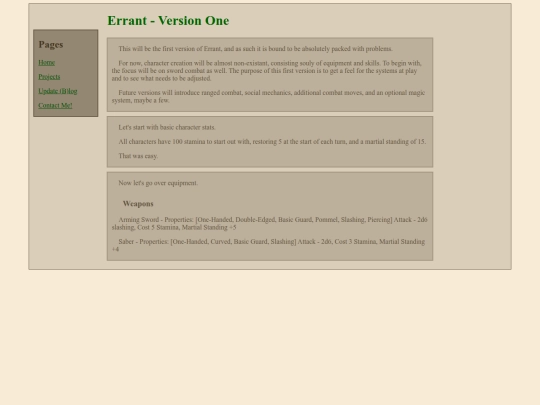 projects/errant/version-1 screenshot