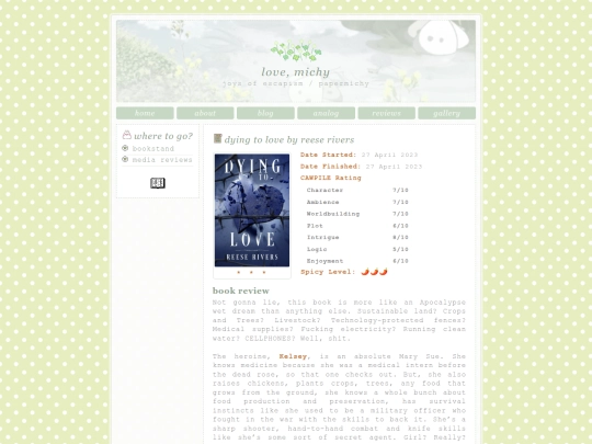 post/book-reviews/dying-to-love-reese-rivers screenshot