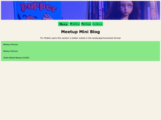 meetups screenshot