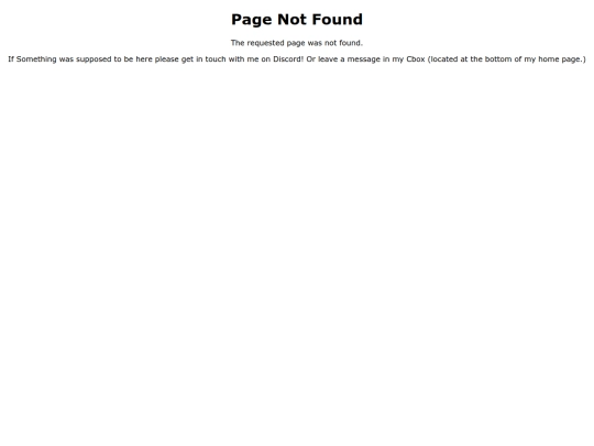 not_found screenshot
