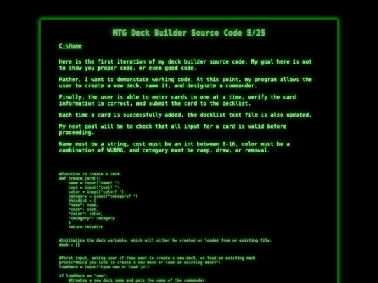 codeposts/mtgdeckbuilder/mtgdbsc525 screenshot