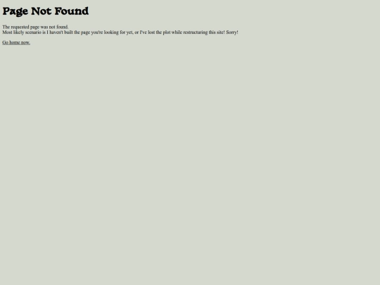 not_found screenshot