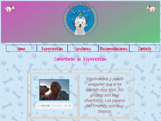 experiencias screenshot