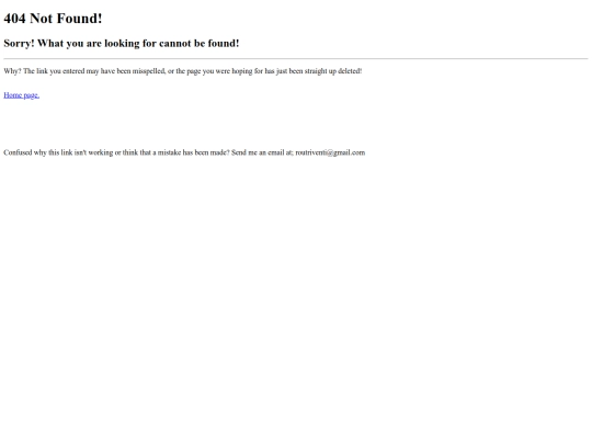 not_found screenshot