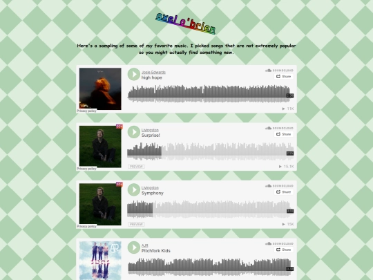 music screenshot