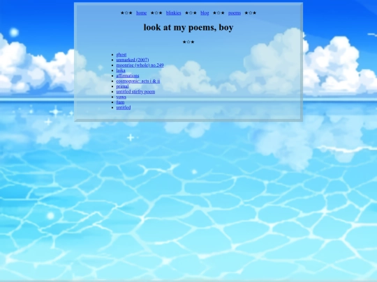 poems screenshot