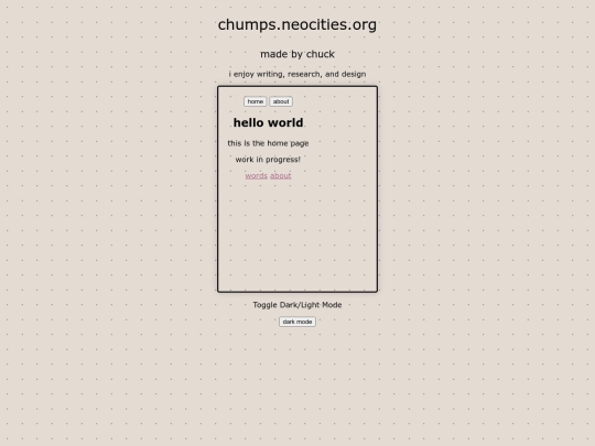 index screenshot