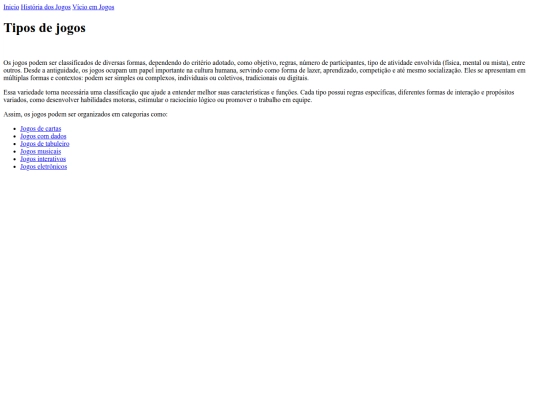 projeto/tipojogos screenshot