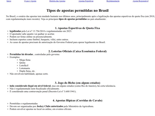 projeto/tiposapostas screenshot