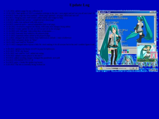 updates screenshot
