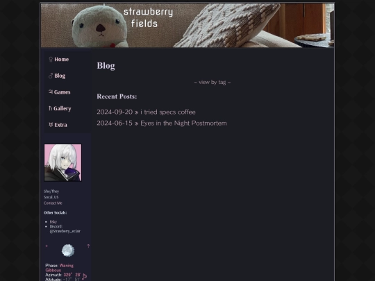 blog screenshot