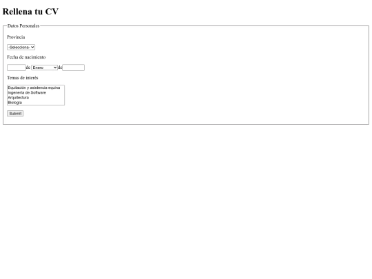 Formulario/Formularios2 screenshot