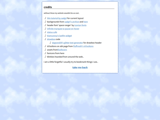 credits screenshot