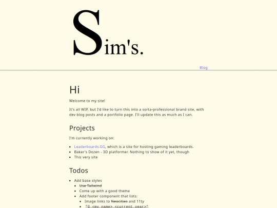 index screenshot
