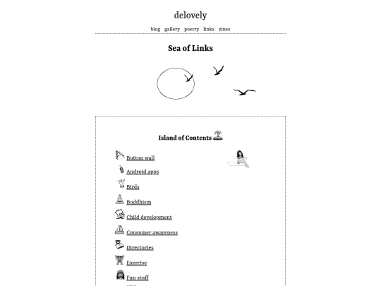 links screenshot