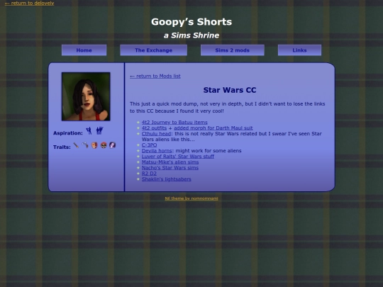 sims/mods/starwars screenshot