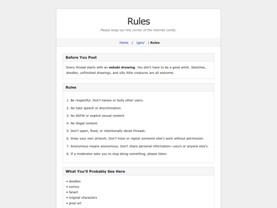 rules screenshot