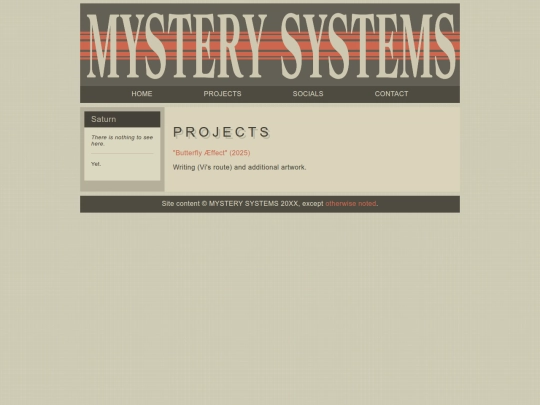 projects screenshot