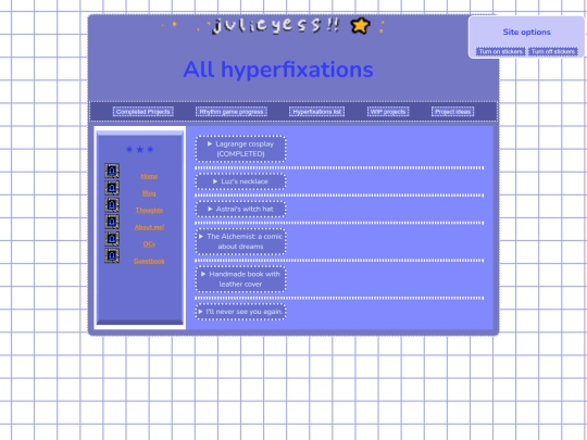 projects/progress screenshot