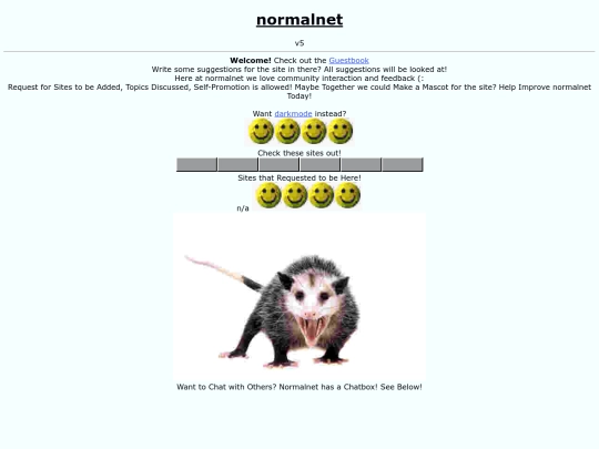 normalnet-lightmode screenshot