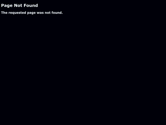 not_found screenshot