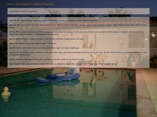 sensing screenshot